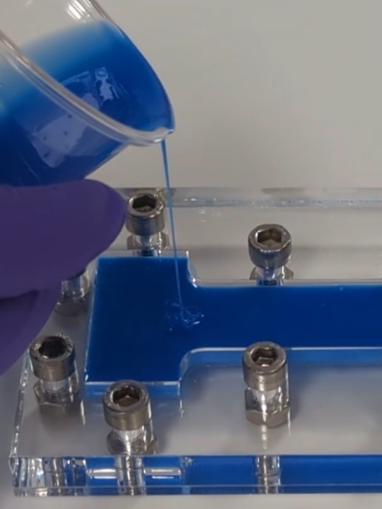 Silicone casting