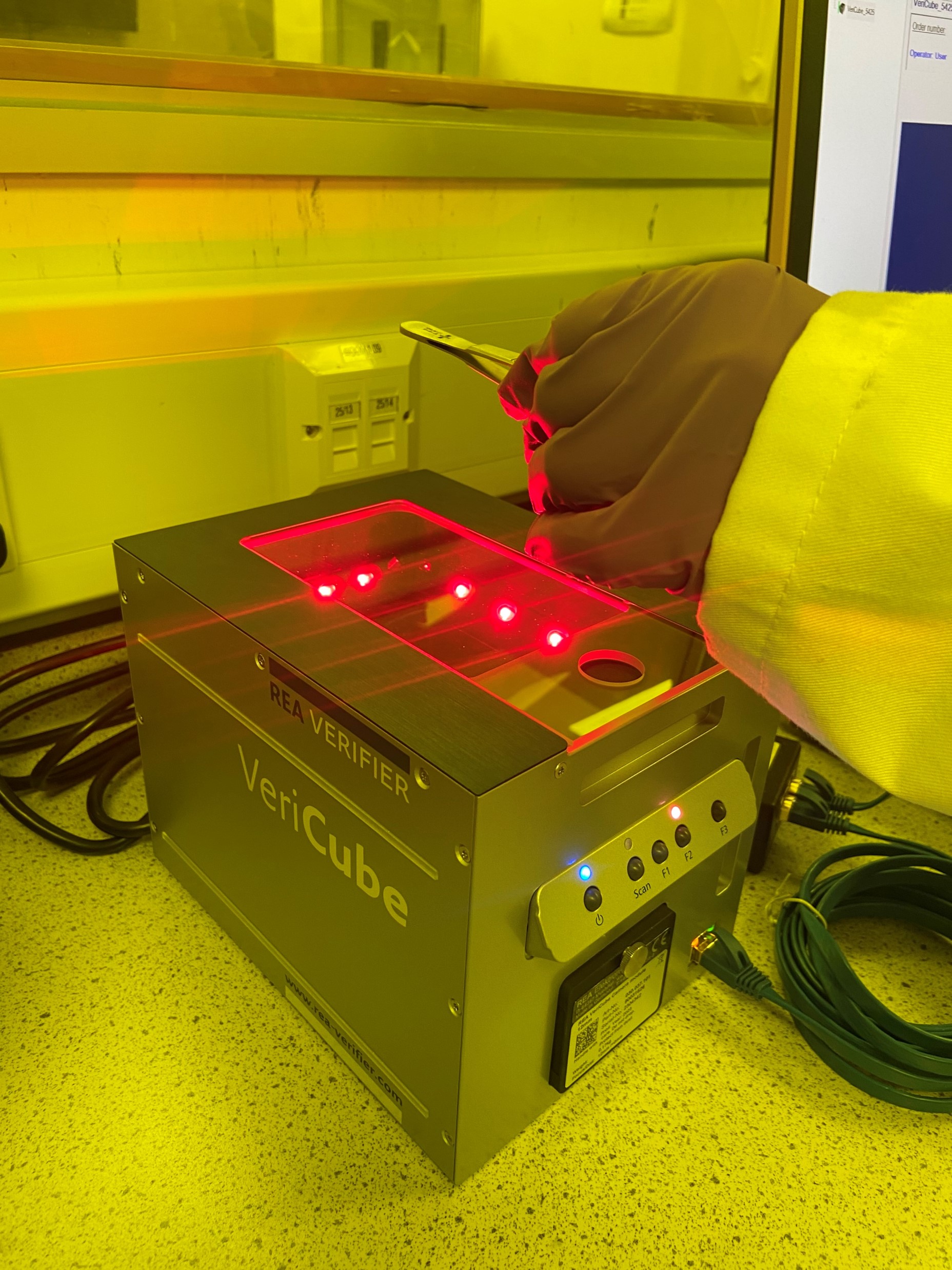 Code verification scanner